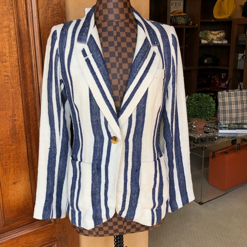 SMYTHE LINEN Blazer